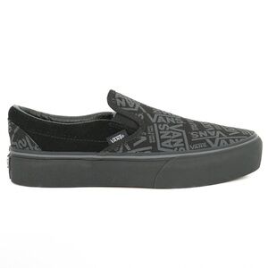 Vans Black Slip-On Sneakers